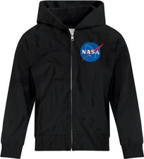 BSW Youth Nasa Space Astronomy Insignia Zip Hoodie