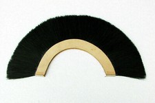 BLACK CREST BRUSH NYLON PLUME For ROMAN ARMOR HELMET HANDMADE DESIGNER BEST GIFT
