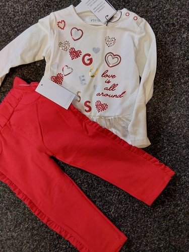 SALE NEW GUESS BABY GIRLS SET SIZES 12 MONTHS 18 MONTHS - Picture 8 of 8