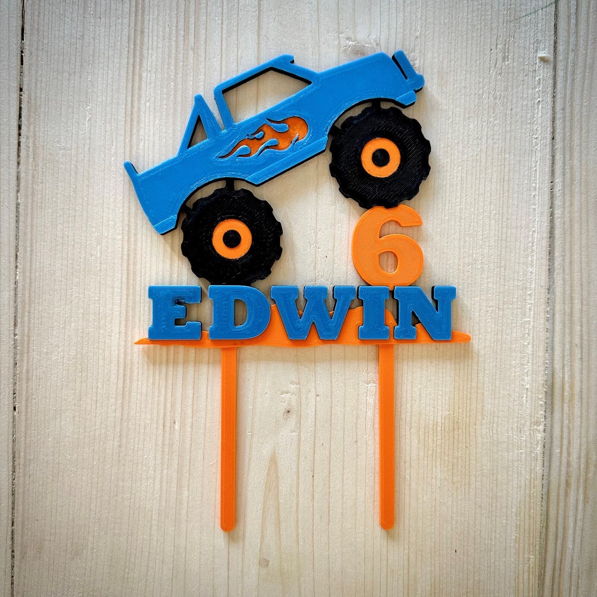 Edible Monster Truck Monster Truck Cake Topper Monster Truck Party — free download