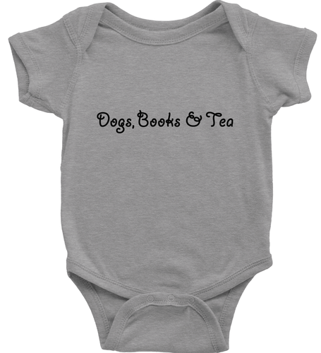 Funny Reading Toddler Kid Tee Youth T-Shirt Baby Bodysuit Dogs Books Tea Novelty - Picture 10 of 32
