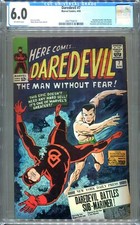Daredevil #7 ☀️ CGC 6.0 ☀️ 1st appearance red costume ☀️ Submariner vs DD  1965