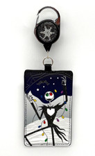 Loungefly Disney Nightmare Before Christmas Jack Skellington Retractable Lanyard
