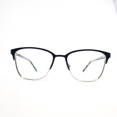 DKNY DK3002 400 Blue Womens Square Full Rim Eyeglasses 52-17-135 B:40