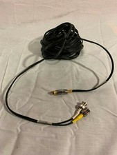 MOGAMI BLACK 30' FOOT SECURITY CAMERA CABLE WIRE MALE ENDS