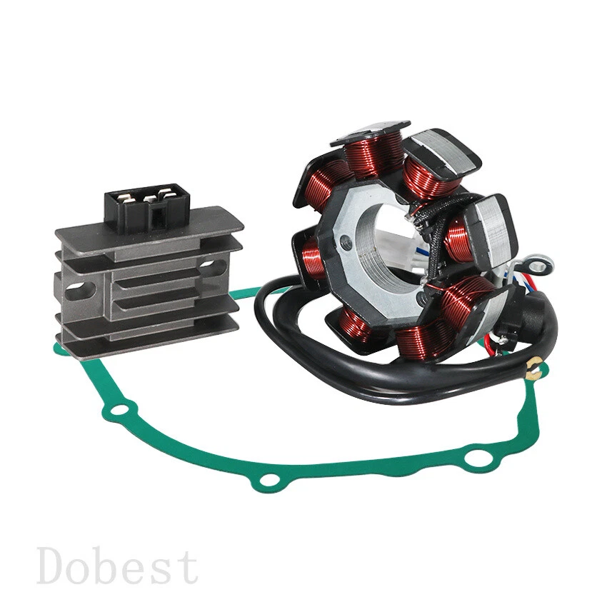 Junta estator + regulador para Yamaha YB125 2CS 2013-2022 YBR125/E/G/EGS 04/06/08 Foto 3 de 4