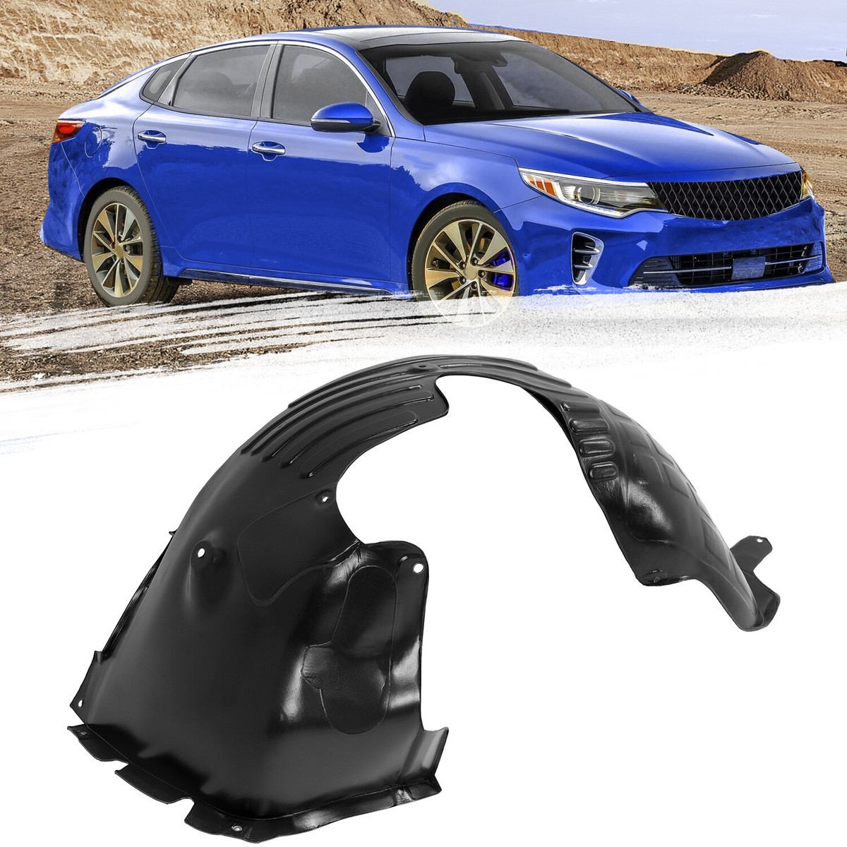 For Kia Optima 2016-2018 Front Passenger Right Side Fender Liner