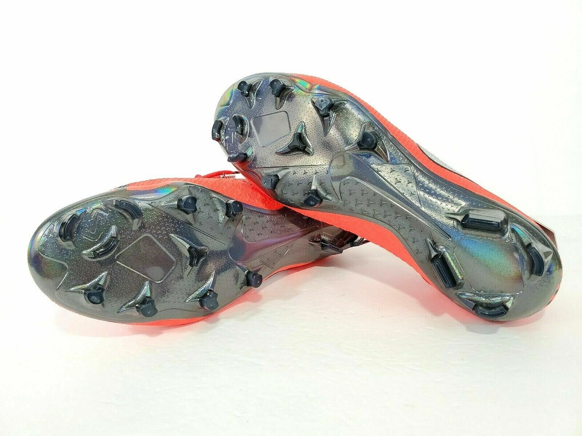 Nike Phantom Vision 赤/シルバー ハイカット NIKE Phantom Vision VSN 2 Elite ACC DF FG Soccer Cleats Mens