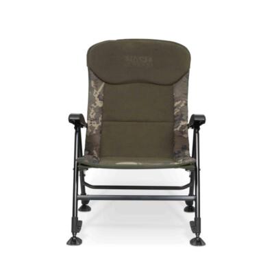 Nash Bank Life Reclining Chair Camo Carp Fishing UK