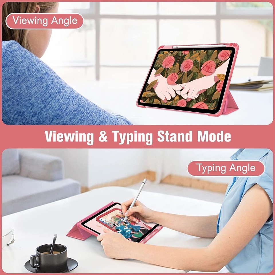 Azzsy Case for iPad 10th Generation 10.9 Inch 2022, [Built-in Pencil