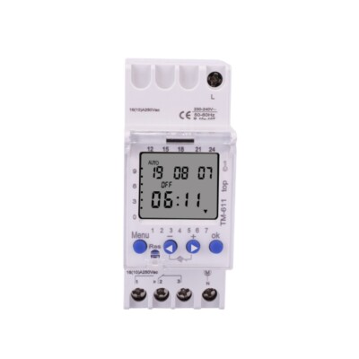 1 Channel Intelligent Switch Timer 7 Days 24hrs Programmable Electronic Digital