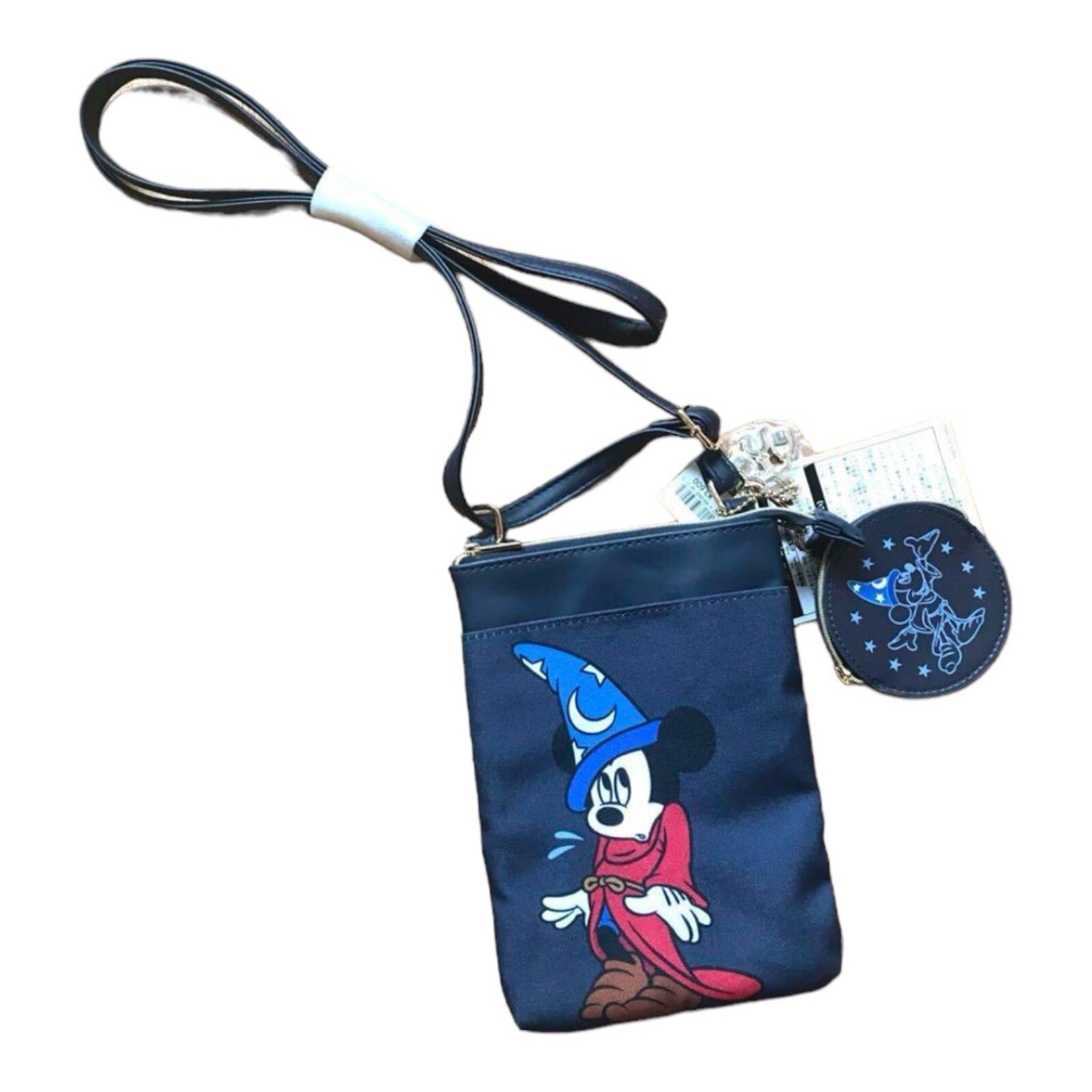New Tokyo Disney Resort Sorcerer Mickey Shoulder Bag Blue With