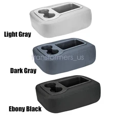 Console Jump Armrest Leather Top Cover For 2007-2014 Chevy Silverado GMC Sierra