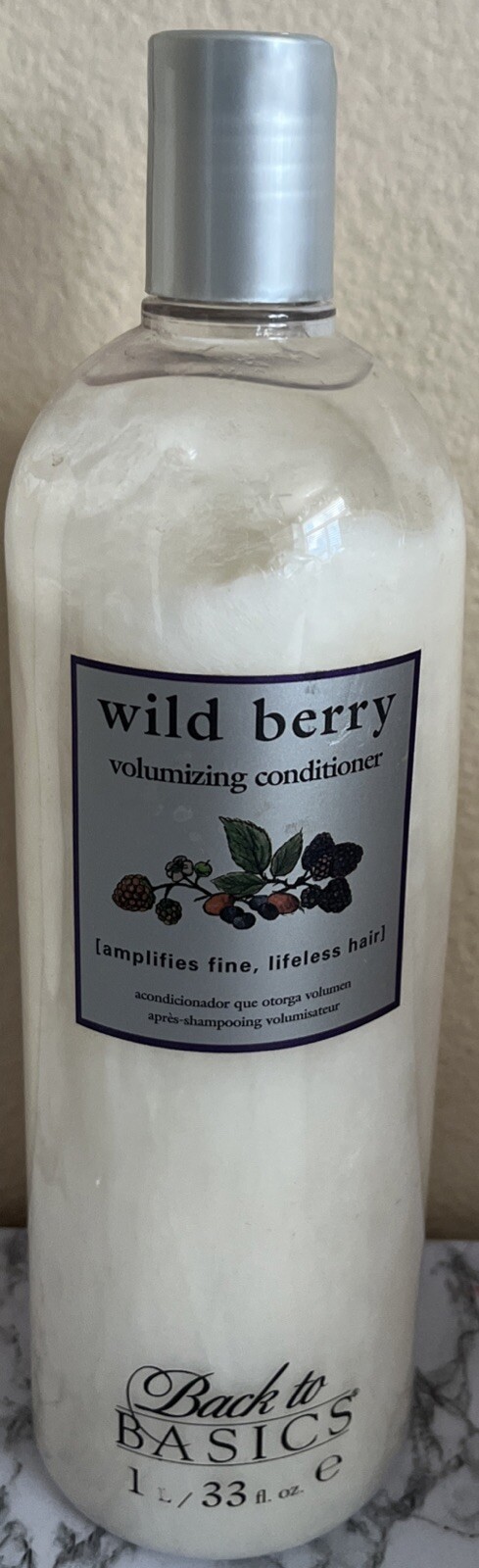 Back to Basics WILD BERRY VOLUMIZING CONDITIONER - 33 Oz 1 L