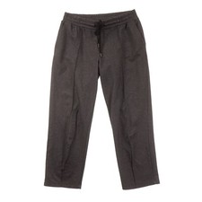 A New Day Heather Gray Cropped Track Pants Womens Medium M Pull On Drawstring