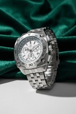 Burgmeister Herren Chronograph Wien BM326-111 Edelstahl Armbanduhr