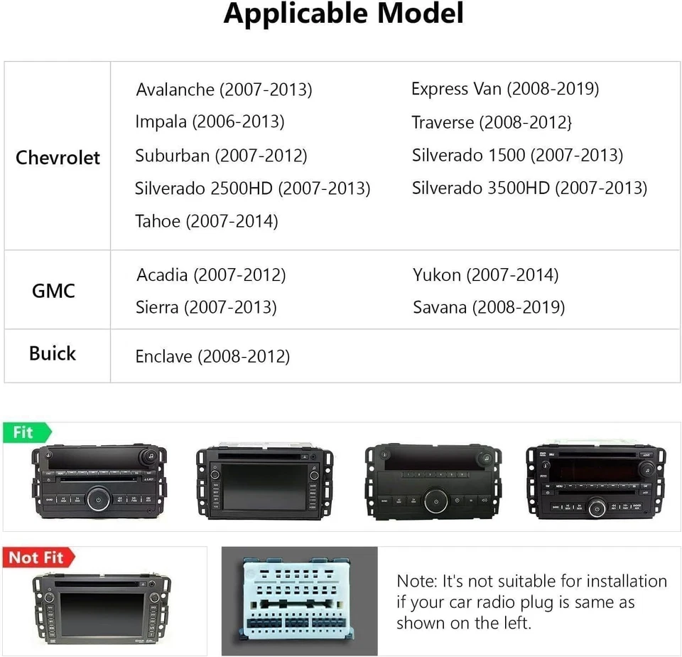 For 2006-2007 Saturn Ion Android 14.0 Carplay Car Stereo Radio GPS WIFI SWC Foto 3 de 4
