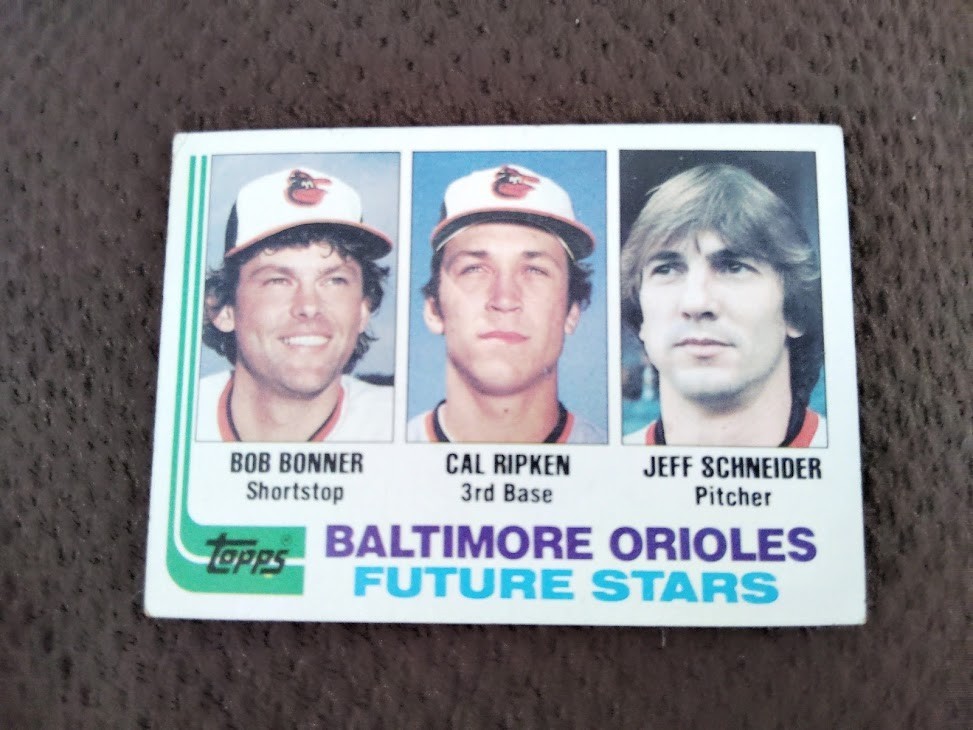 1982 Topps Orioles Future Stars Cal Ripken Jr #21 Baltimore Orioles