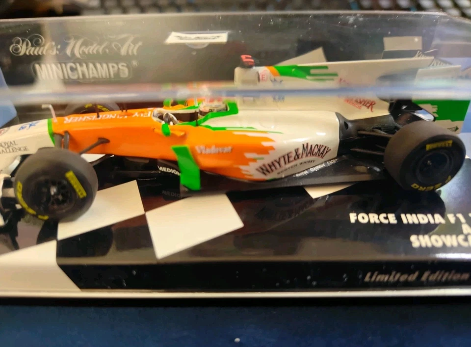 1/43 Force India Mercedes Showcar (2011) - A. Sutil MINICHAMPS - Immagine 2 di 4
