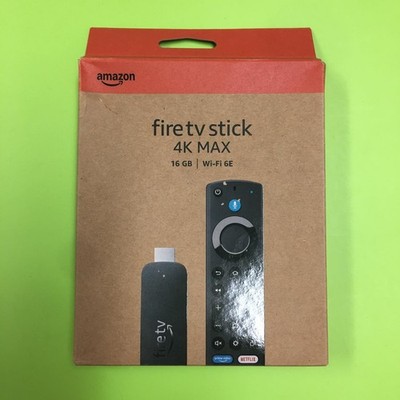 Amazon Fire TV Stick 4K Max 16GB Wi-Fi 6E Alexa Remote New Sealed