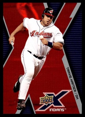 2009 Upper Deck X Travis Hafner #27 Cleveland Indians MLB Baseball