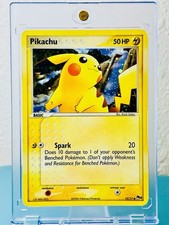 💫SWIRL💫 POKEMON COMPANY Pikachu HOLO RARE POP SERIES 4 ENGLISH INVESTMENT CARD