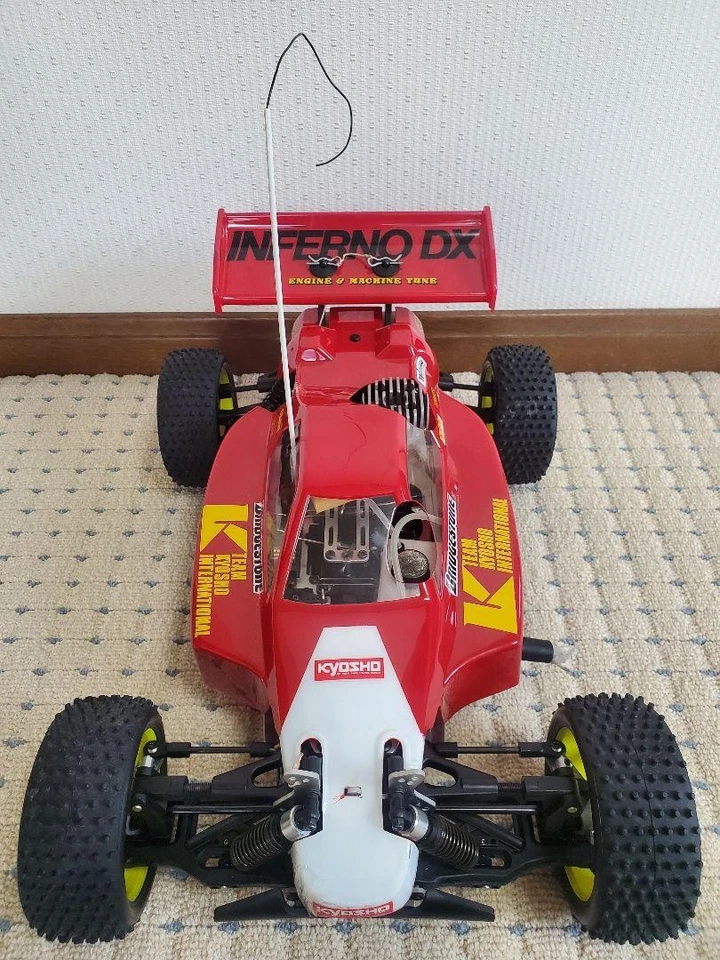 Kyosho RC Inferno DX 1/8 4WD Ready set Red Discontinued Operation confirmed - Image 4 of 4
