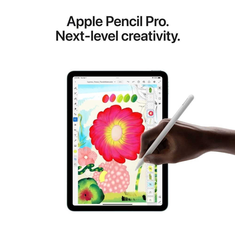 Apple iPad Air M3 de 11" con chip de 8 núcleos, Wi-Fi, 8GB/128GB, color morado, MCA04LLA, imagen 4