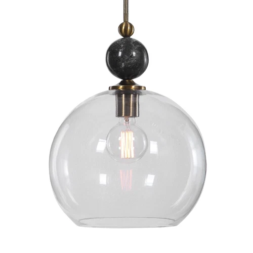 Uttermost Mendota 1 Light Glass Pendant - Picture 1 of 1