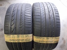 2x 275/40 R20 Bridgestone Dueler H/P Sport*  106W   5mm Tread  2754020 RUNFLAT