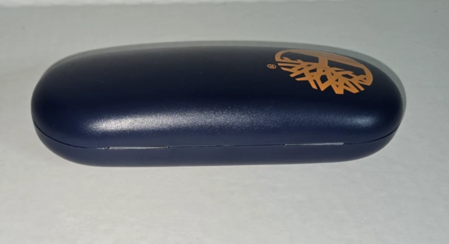 Timberland Glasses Sunglasses Case, Dark Blue & Orange, Eyewear Case Only - Image 4 of 4