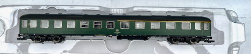 PIKO 59621 Vagón de tren rápido 1/2. Clase, ABüm 223, DB IV H0 con interior LED. | Zustand: Gebraucht