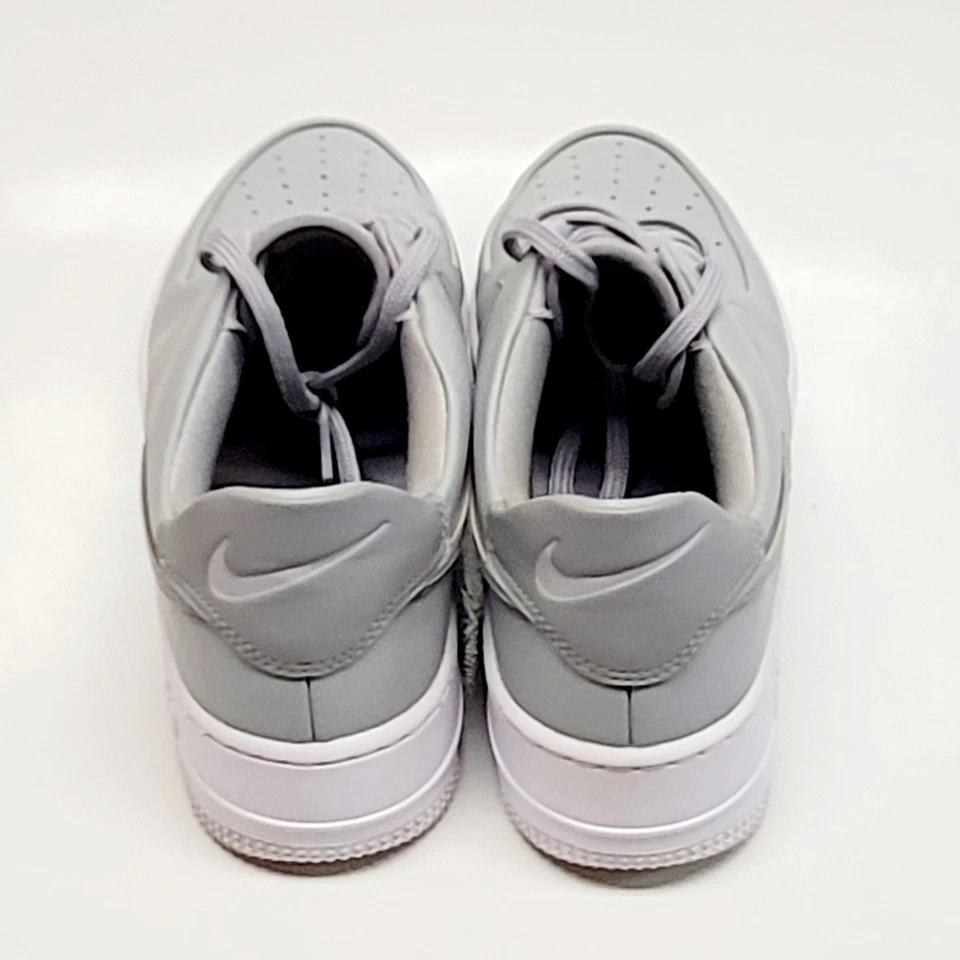 Nike Air Force 1 AF1 Sage Low SZ 9.5 Smoke Grey Gray White Shoes Sneakers Women - Image 4 of 4