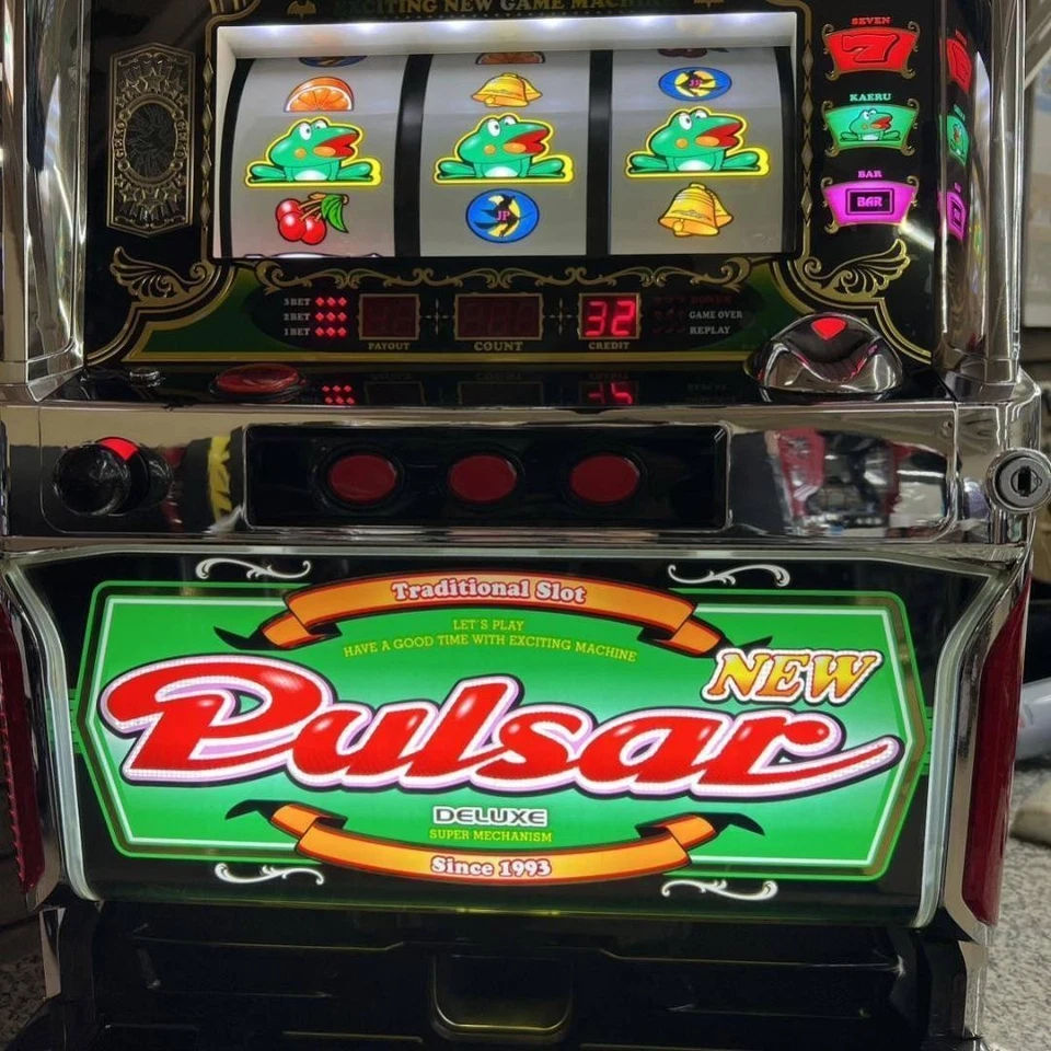 Pachislot New Pulsar DX Yamasa Japanese Casino Slot Machine 100V Rare Coinfree - Image 4 of 4