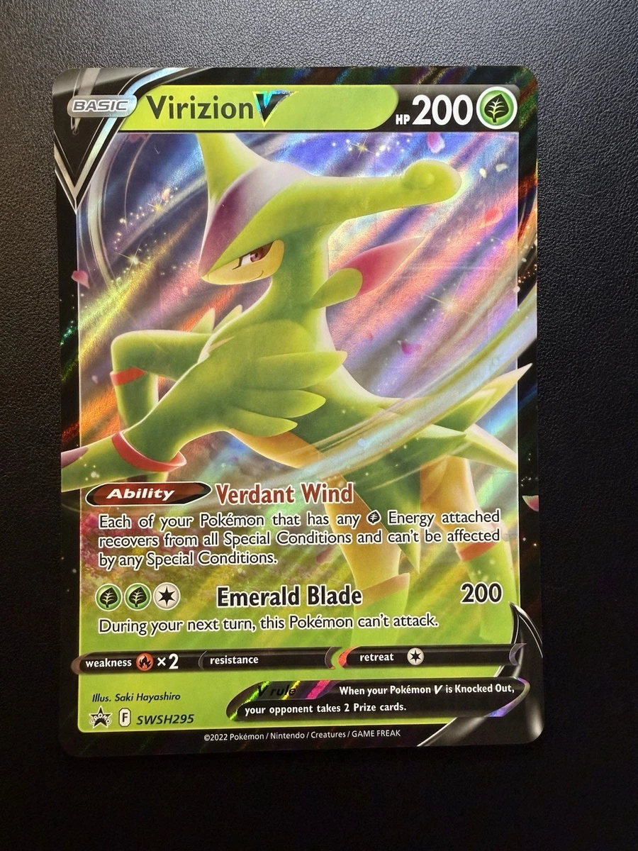 Virizion V Pokémon TCG Cards for sale | eBay