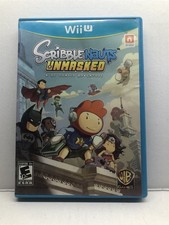 Scribblenauts Unmasked: A DC Comics Adventure (Wii U, 2013) Complete Tested 