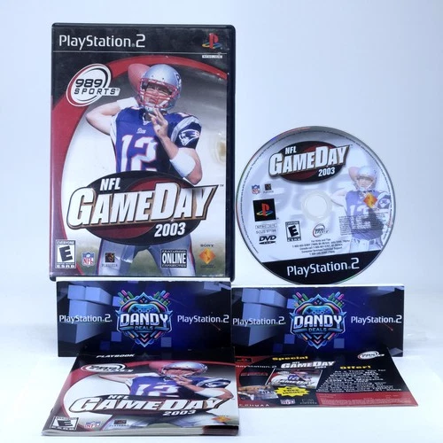 NFL Gameday 2003 PS2 CIB W/ Manual - Tested - PlayStation 2