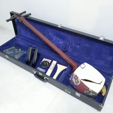 Shamisen Beniki Tochi Nakasho Ayasugi Body Higashi Touch 1 Groove Tear Hard Case