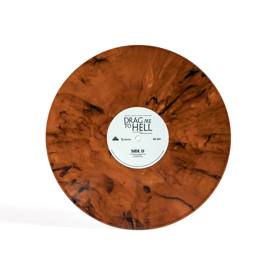 Drag Me To Hell 2 x LP "Hell-Fire Colored Vinyl" Soundtrack Waxwork Records NEU - Bild 4 von 4