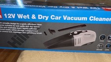 Hilka 12V Corded Wet & Dry Car Vacuum Cleaner With Accessories (2.8M Cable) NEW
