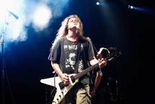 Napalm Death Mitch Harris Performing Live Onstage Historic Old Music Photo 2