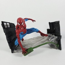 Gallery Marvel Comics Spider-Man Webbing PVC Diorama Statue - Great Condition