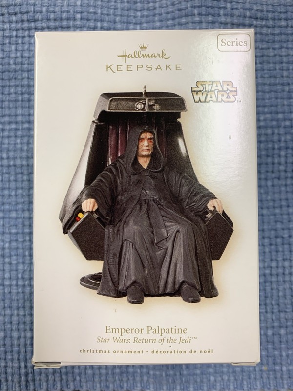 Star Wars Hallmark Keepsake Emperor Palpatine Return of the Jedi 2008 Ornament