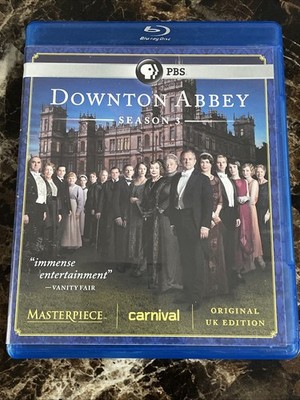 Downton Abbey: Season 3 (Blu-ray Disc, 2013, 3-Disc Set) Free Shipping. 