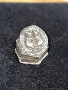 Silver Scenes Trinket Box | eBay