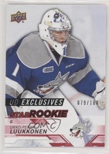 2018 Upper Deck CHL Star Rookies Exclusives 79/100 Ukko-Pekka Luukkonen #302 a3i