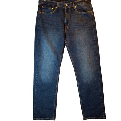 LEVIS 505 Regular Fit Jeans Men's 36x32 Denim Classic Pre Owned Everyday Wear