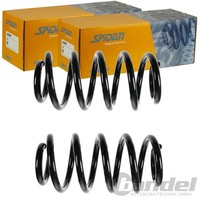 2X Spidan Fahrwerksfedern Satz Vorne Passend FÜR Audi A4 Seat Exeo Links+Rechts