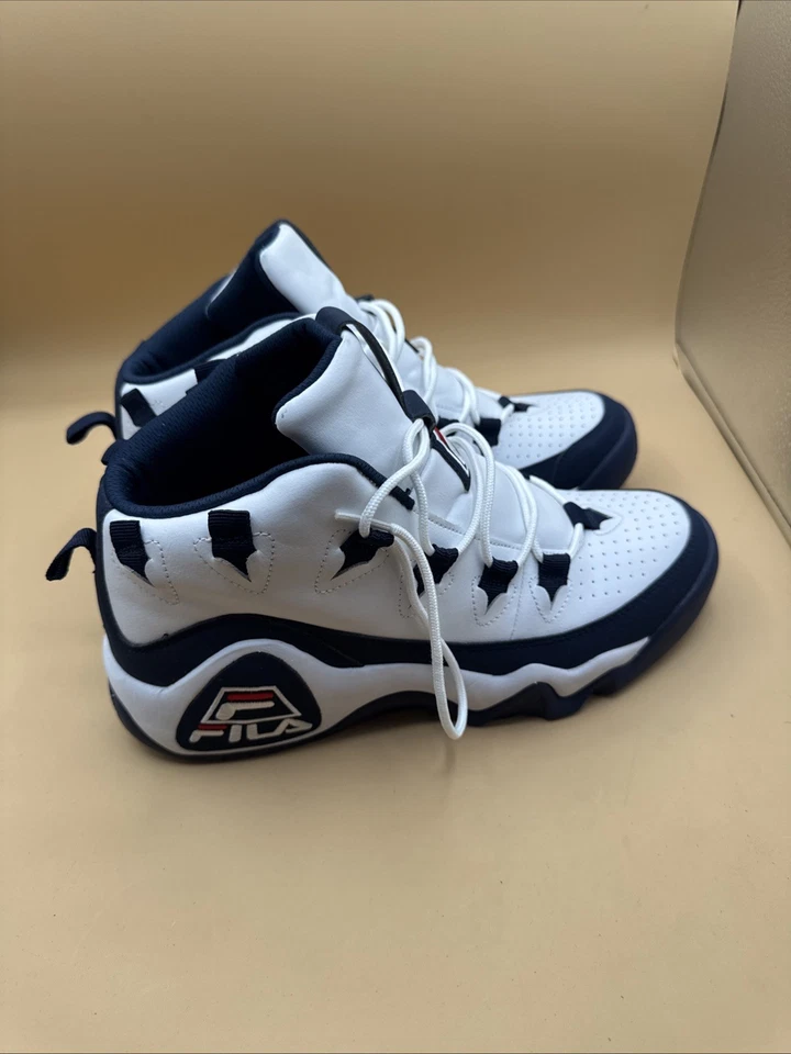 NUEVO EN CAJA Zapatos de Baloncesto Fila Grant Hill 1 Blanco Azul Marino Rojo Talla 11 3BM01160-125. Foto 4 de 4