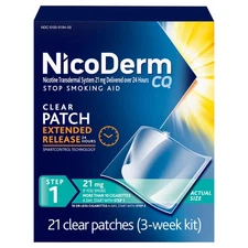 CQ Nicotine Patches and Support Program 21 mg, Step 1 - 21 Ct